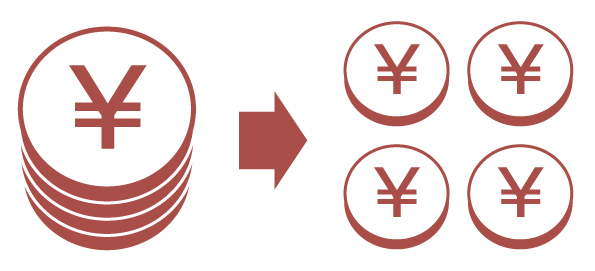 分割払いのアイコン