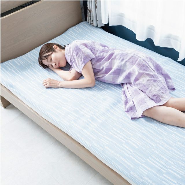 接触冷感プレサーモ敷きパッド シングル ワイドシングル ダブル｜眠り