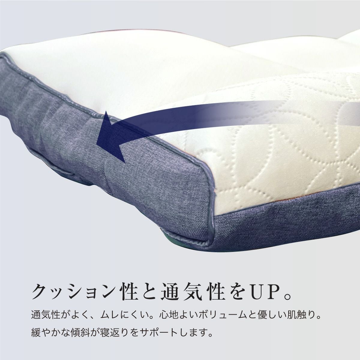 ピタッとフィット枕（ショート）新モデル｜眠りの専門店マイまくら