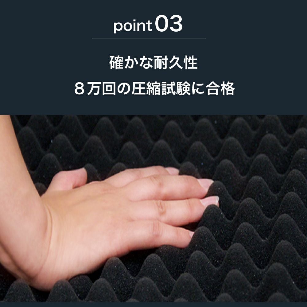 腰楽寝myマット8cm 凹凸プロファイル(S/SD/D/Q)送料無料【最安値挑戦中