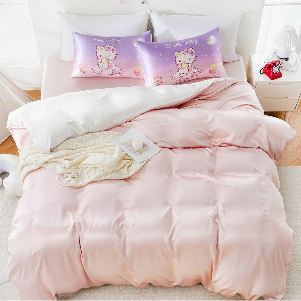 シルクまくらカバー ハローキティ 43×63cm｜眠りの専門店マイまくら