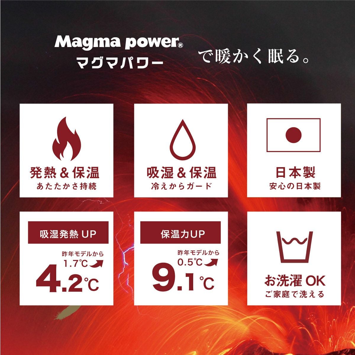 吸湿発熱マグマパワーMAX毛布 ハーフサイズ｜眠りの専門店マイまくら